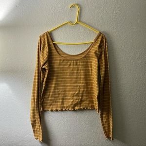 Arizona Jean Co. Long Sleeve Crop Top